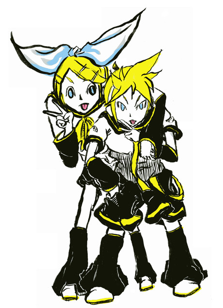 鏡音さんたち