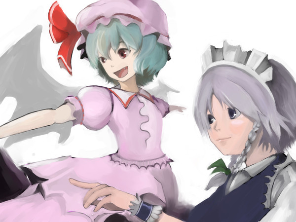 咲夜とレミリア