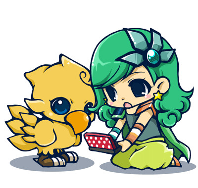 リディアとチョコボ
