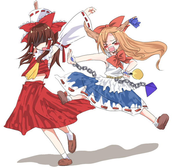 【東方】霊夢総受け企画 萃香×霊夢【合作】