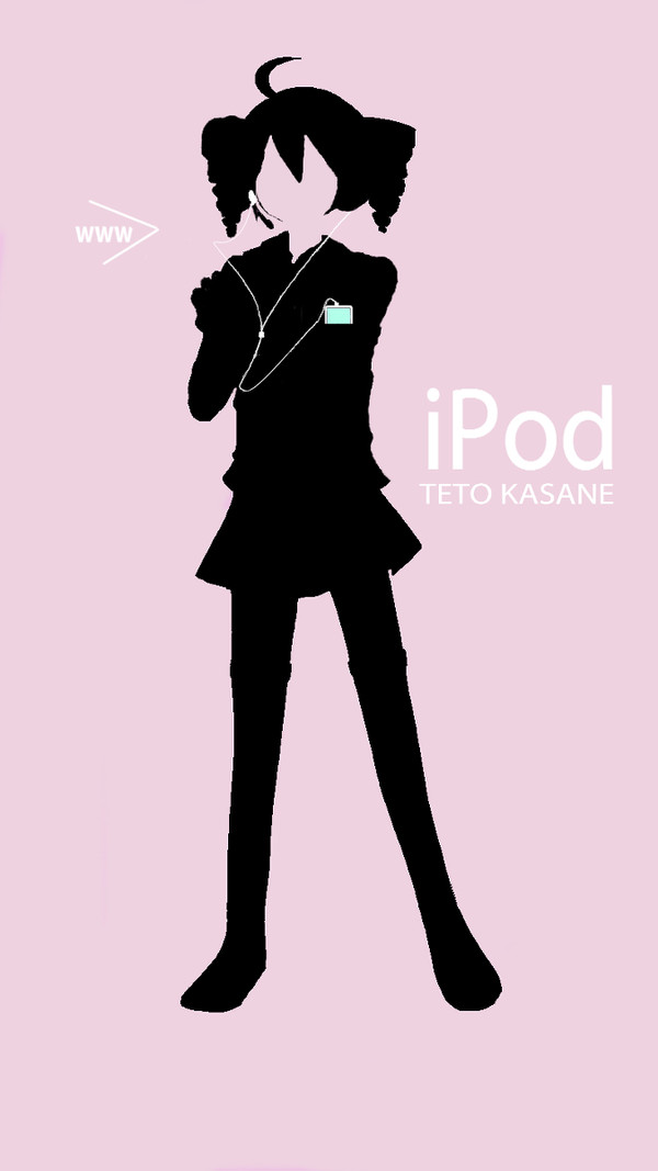 テトさんもようやくiPodを買えたみたいです