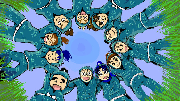 1年は組ーっ！