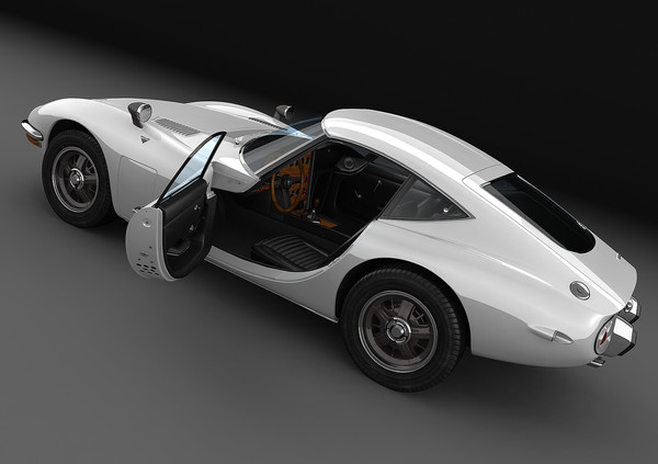 トヨタ 2000GT　別アングル
