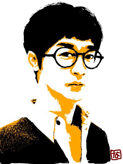 加瀬亮＋めがね