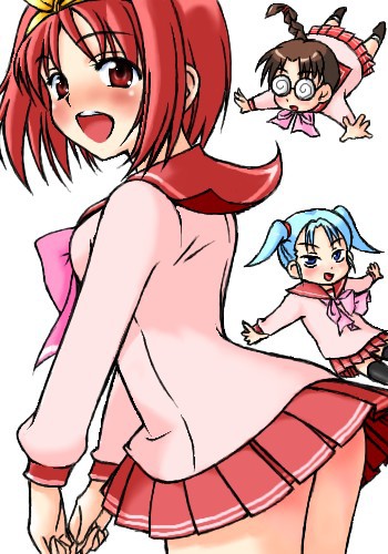 陰からアカリ！