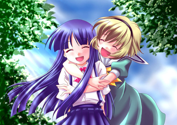 梨花ちゃんと沙都子