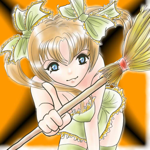 ハロウィン魔女っ娘