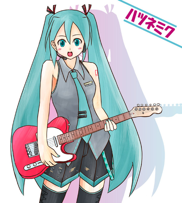 Miku on Fender