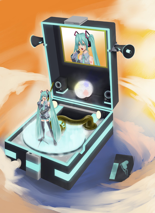 蓄音ミク