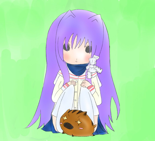 ぼたんバリア！