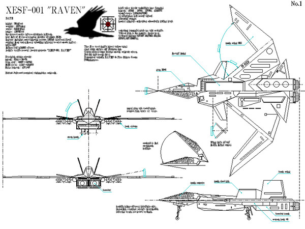 XESF-001"RAVEN" No.1