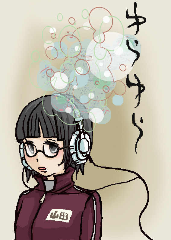 頭炭酸女子