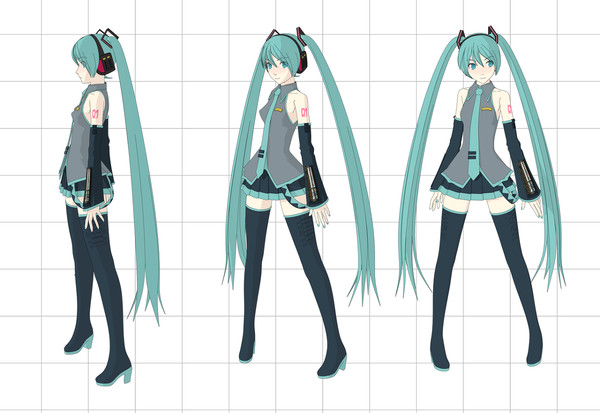 3D初音ミク 01