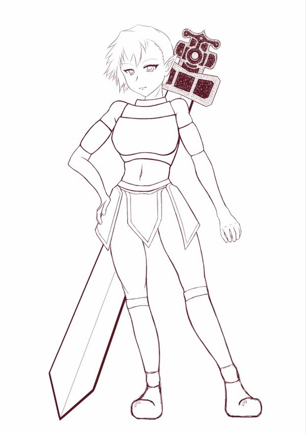 女戦士