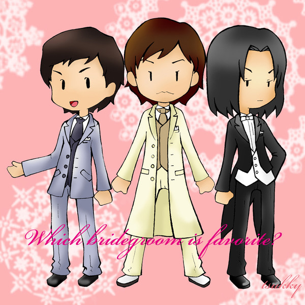 結婚おめでとうー