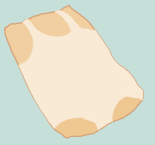 日焼け枕　(枕カバー3)