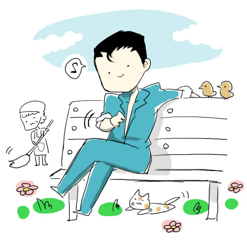 のほほん。