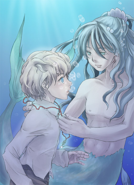 少年の人魚