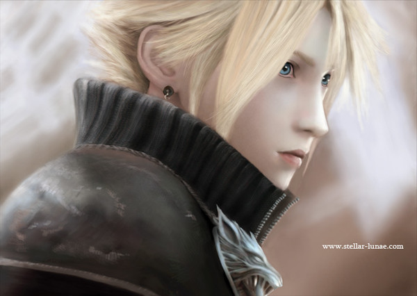 cloud strife portrait