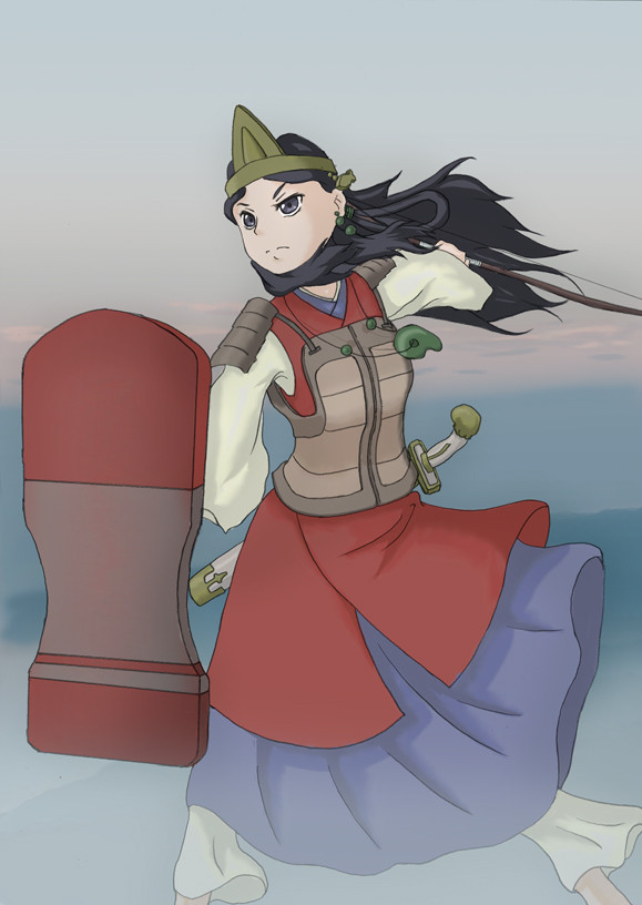 古代武人女性