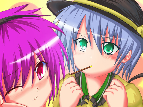 ポッキーゲーム(さとりんこいし)