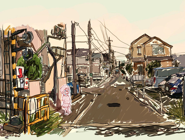 秋、帰り道。