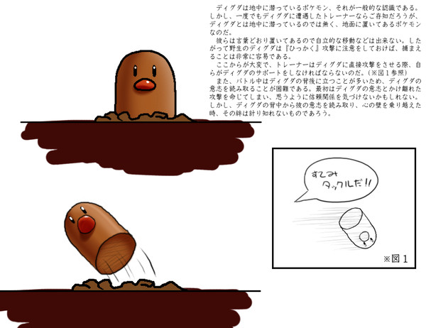 ディグダの体