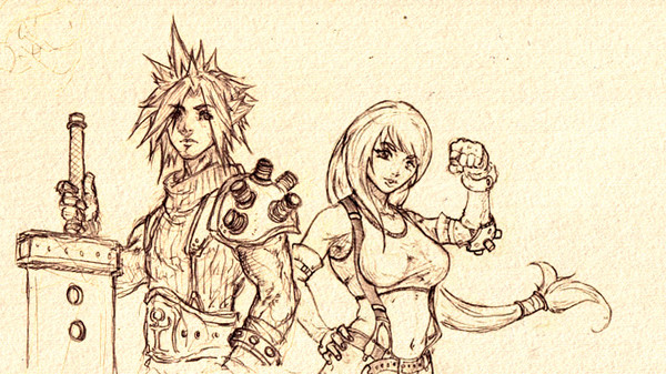FFVIIラクガキ