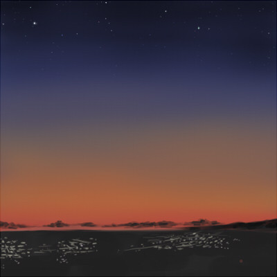 ある日の夕焼け