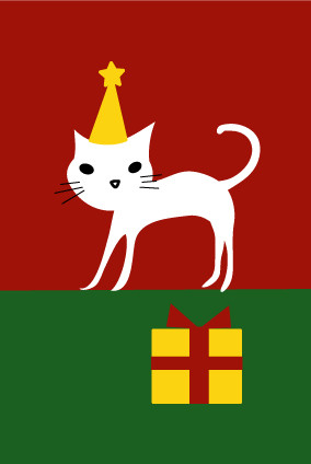 猫にもクリスマス