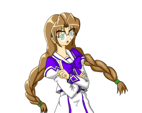 （マブラヴ）榊　千鶴委員長（まゆ毛）