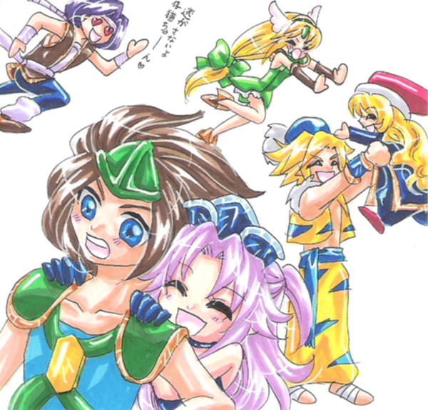 聖剣３のキャラ関係図