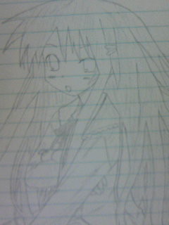 半月の里香を模写しました。