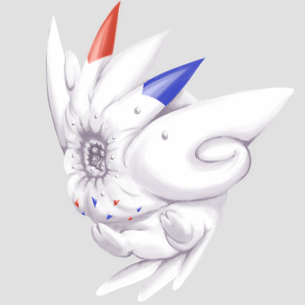 トゲキッスはくびをひっこめた！
