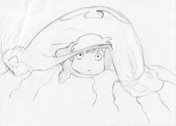 ポニョ下書き