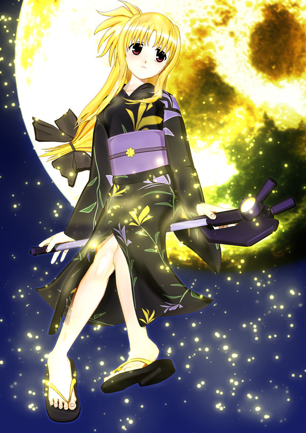 お月見フェイトさん