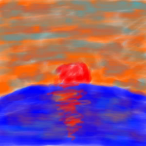夕焼け