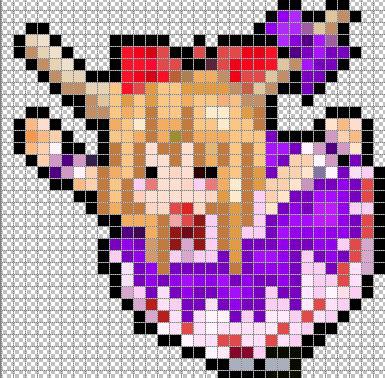 【ドット絵カーソル】萃香瓢箪など【上海＆萃香zip】