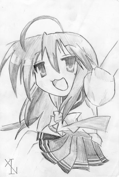 らき☆すた　こなた夏服