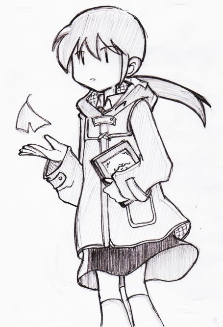 模写　らいか２
