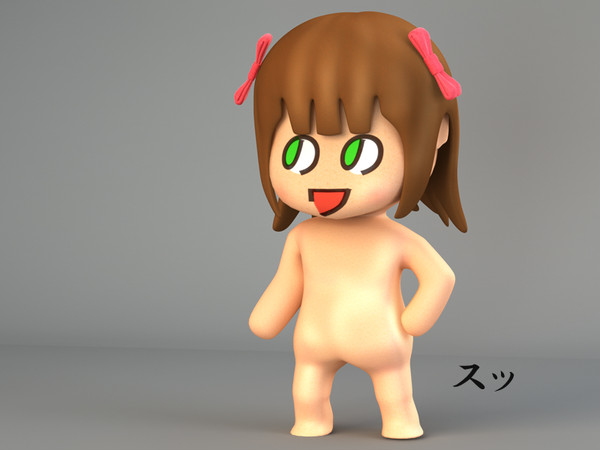 3D ののワさん