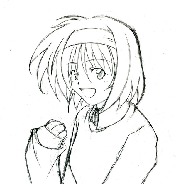織倉真奈美ラフ