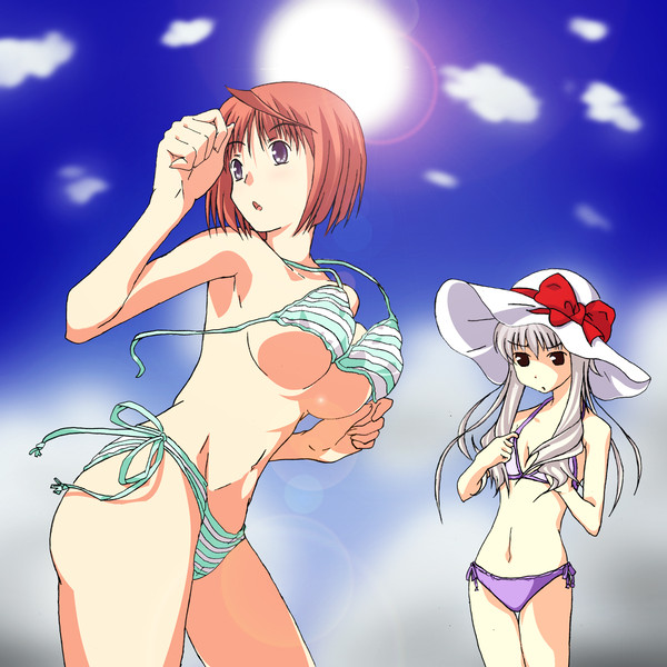 どんなに寒くても俺は水着を愛するぜｂ