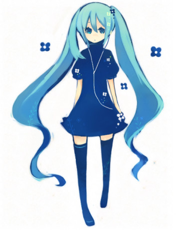 青