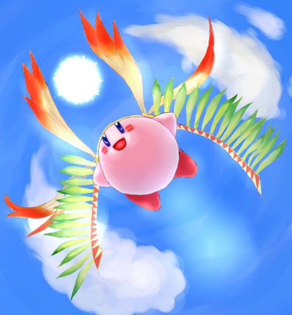 空中散歩。