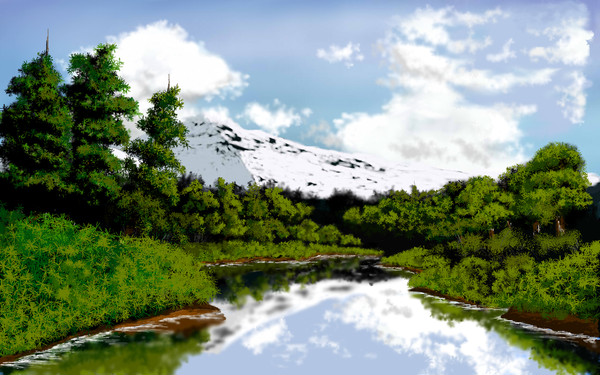 雪山