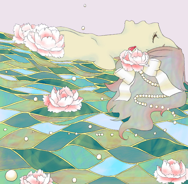 オフィーリア(CDサイズ彩色済)