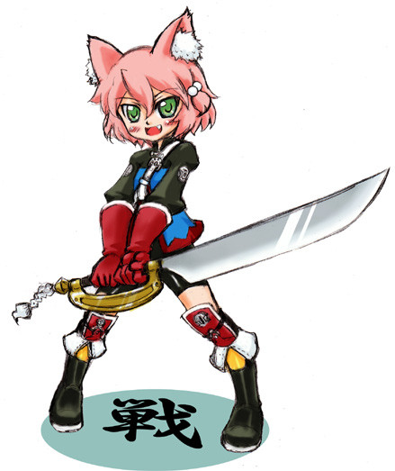 ファイター(猫耳)