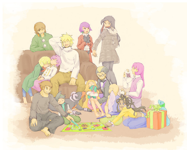 南北で忘年会
