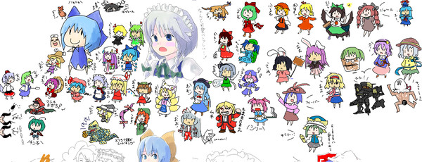 東方ちびキャラ合作！